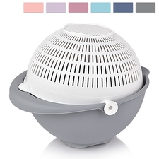 Cedník UH mísa otočný pr. 25 cm mix