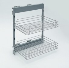 Plnovýsuvný dvojkoš Komfort boční s tlumeným dovřením