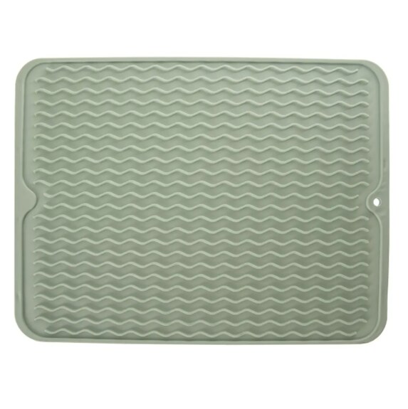 Odkapávač termopl. guma 40x30,5x0,5 cm zelená