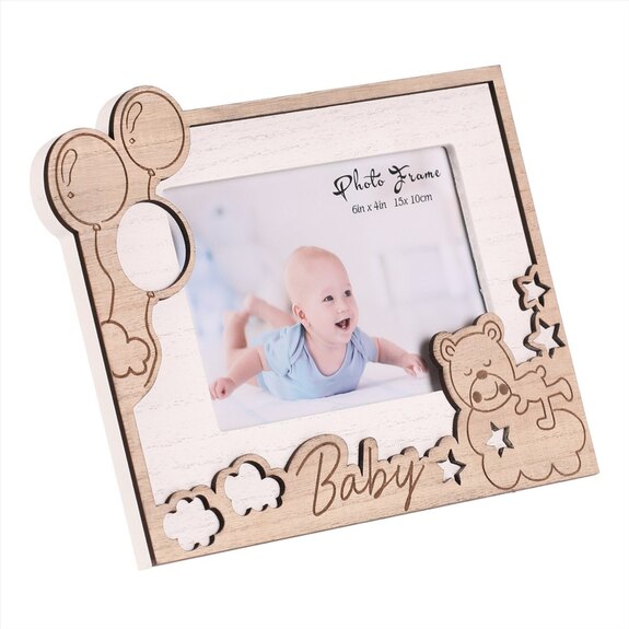 Fotorámeček FOT2001 - pro rozměr 15 x 10 cm, MDF, miminko