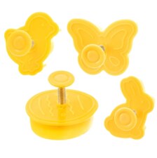 Vykrajovačka s pístem UH/kov Velikonoce 4 ks