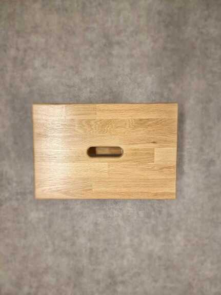 Masivní dubová štokrle design Naj Atekim st001