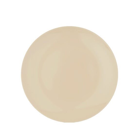 Talíř ker. dezertní ALFA kulatý pr. 21 cm krémová