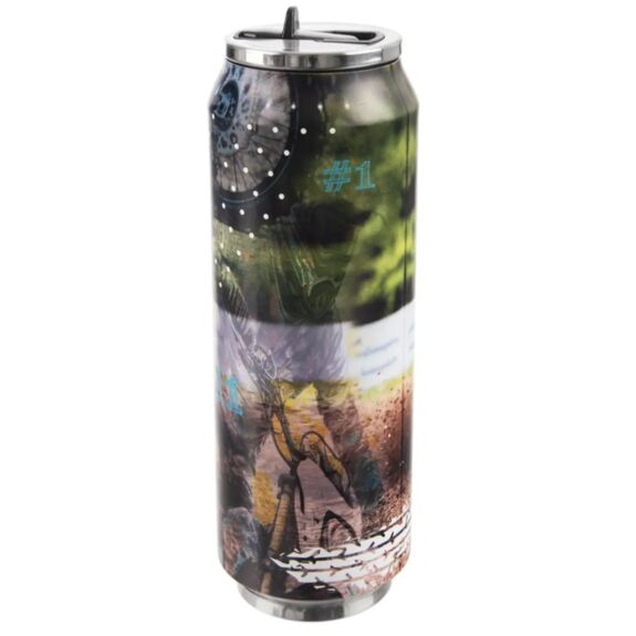 Termoska-plechovka nerez 0,7 l Motokros