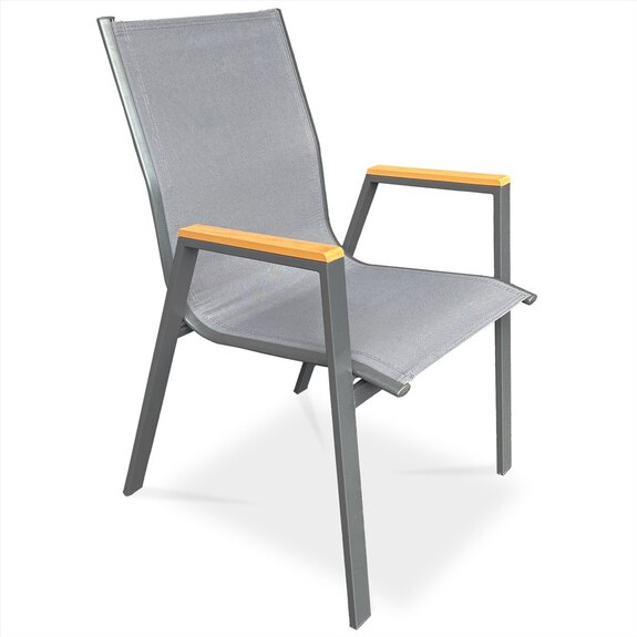 Zahradní židle AZC-S1050 GREY