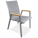 Zahradní židle AZC-S1050 GREY
