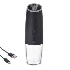 Mlýnek UH elektr. USB akumulátorový na koření s LED osv. v. 20 cm