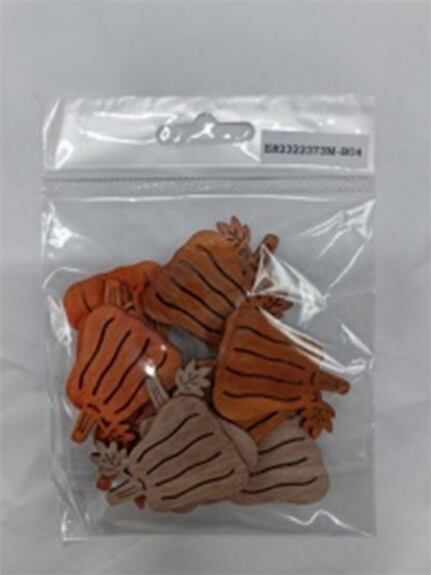 Dekorace dýně, 12 ks D6518