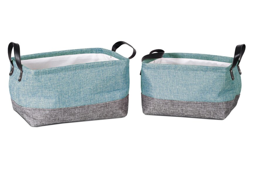 Košík LK9564 látkový, sada 2ks