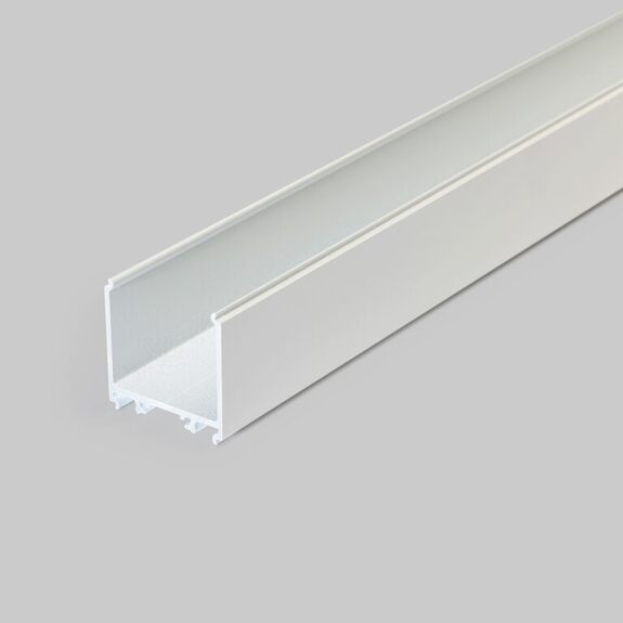 Profil WIRELI VARIO30-08 bílý lak, 2m (metráž) - profil pro uložení zdroje