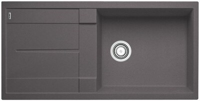 Dřez s odkapem BLANCO Metra XL 6 S bez excentru Silgranit PuraDur