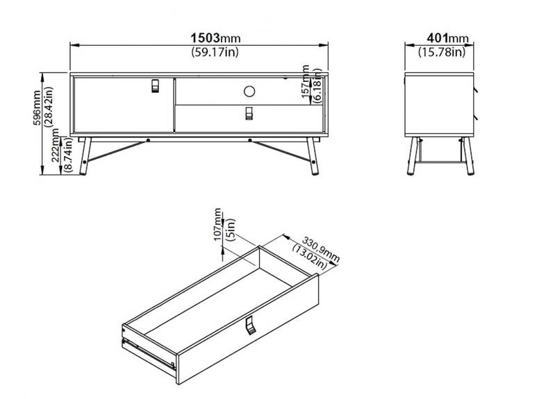 TV stolek Falco Rain 007