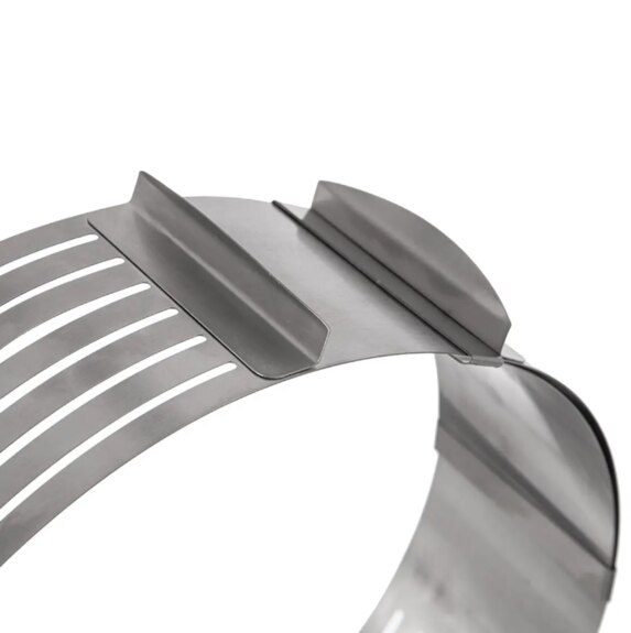 Forma nerez dort posuvná prokrajovací pr. 24/30 cm