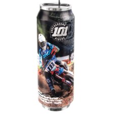 Termoska-plechovka nerez 0,7 l Motokros