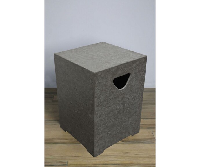 Kryt plynové láhve - čtvereční XL