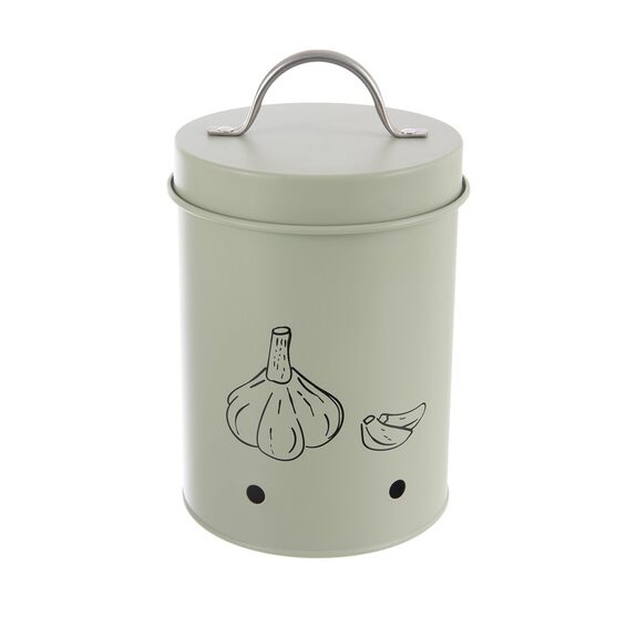 Dóza plech pr. 11 cm Česnek GREENISH