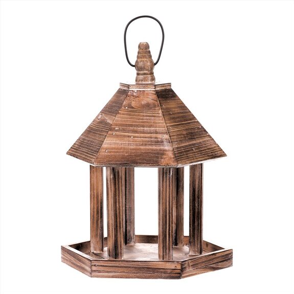 Krmítko pro ptáčky dřevěné.