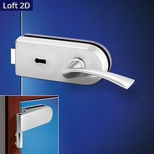 Eura Loft kování na skleněné dveře