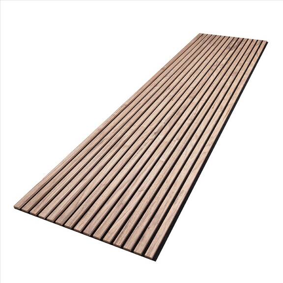 Dekorační obkladový SLAT panel akustic 27-14 Dub Klasik MDF Natur