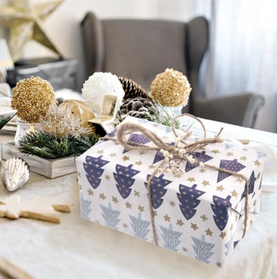 Papír balicí vánoční 200x70 cm mix A