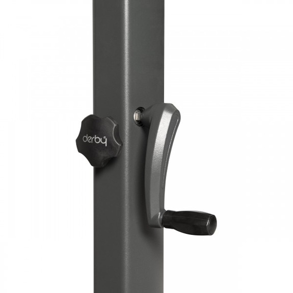 RAVENNA SMART 3 m – zahradní výkyvný slunečník s boční tyčí