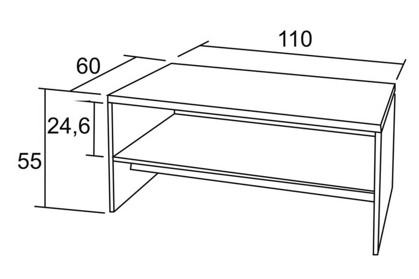 Konferenční stůl Ondřej 60×110