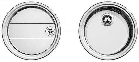 Dřez BLANCO Rondoset 3 1" bez excentru