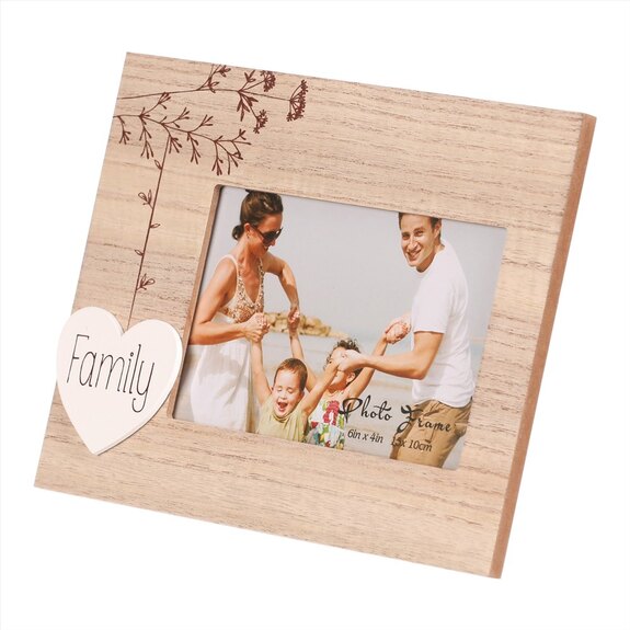 Fotorámeček FOT2009 - pro rozměr 15 x 10 cm, MDF, rodina
