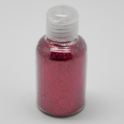 Glittry 40g červená