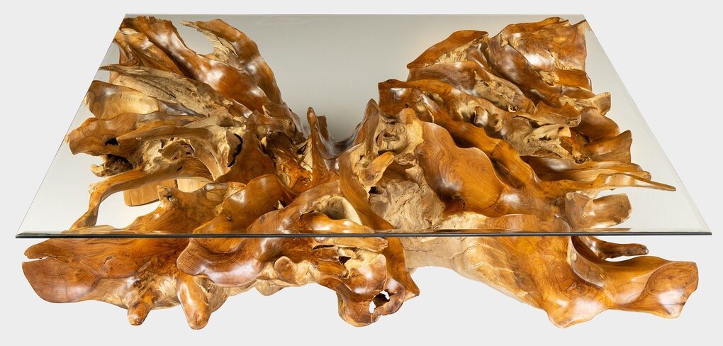 BRANCH 120x120x45cm stolek z teaku