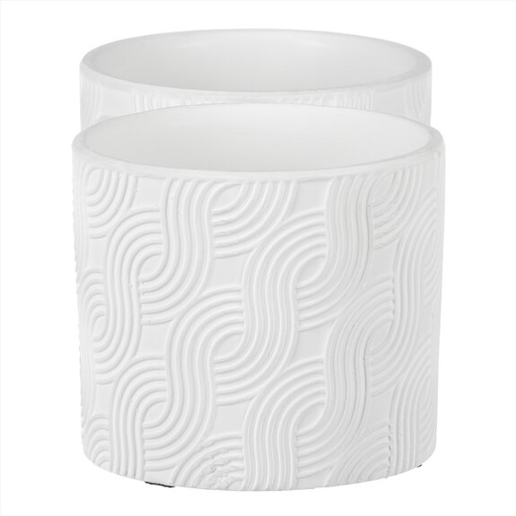 Obal keramický, barva bílá. Mix 2