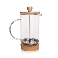 Konvice borosil. sklo/bambus french press Cork 0,4 l