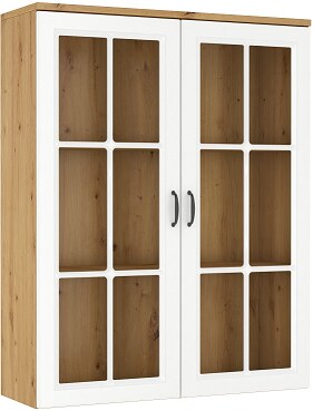 FLAMENGO 2W - nádstavec DUB ARTISAN/ BÍLÁ