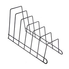 Stojan drát/UH na poklice a prkénka RADKA 6 pozic černá