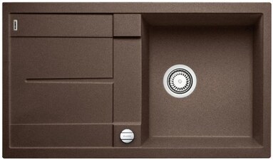 Dřez s odkapem BLANCO 515041 Dřez Metra 5 S s excentrem Silgranit PuraDur