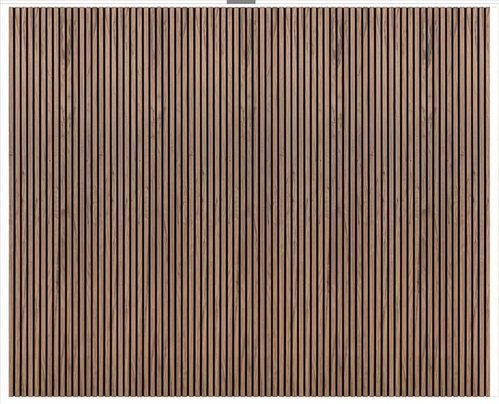 Dekorační obkladový SLAT panel akustic Protipožární