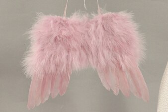 AK6110-PINK Andělská křídla z peří