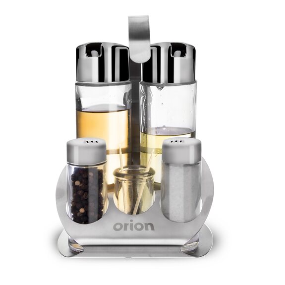 Dochucovací souprava sklo/nerez 5+1 Matt