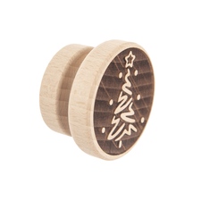 Razítko dřevo na těsto STROMEK