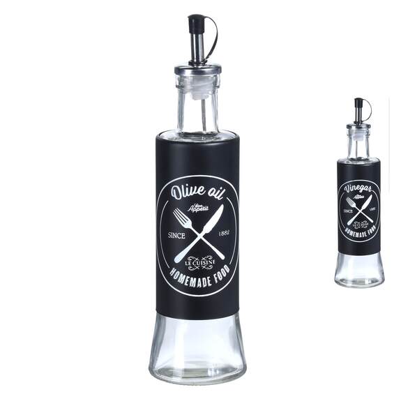 Láhev sklo/nerez ocet/olej 0,32 l mix