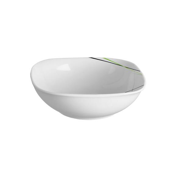 Miska porc. Green 14x14 cm