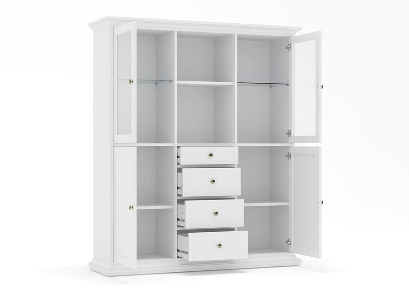 Příborník Provence 828 - bílý