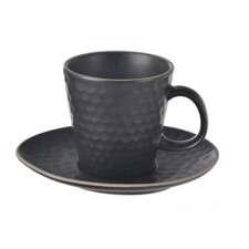 Hrnek kamenina+podšálek cappuccino TEA TIME 0,25 l