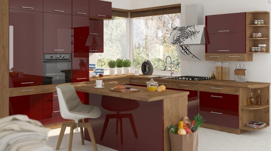 Kuchyňská skříňka vrchní Falco Vega 30G72 ZAK dub lancelot, zakončovací roh