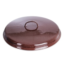 Poklice smalt BROWN Lem pr. 41,5 cm