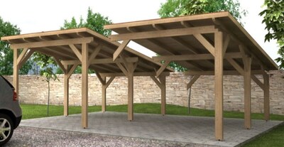 Přístřešek pro 1 a více aut