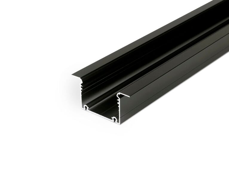 Profil WIRELI PHIL VKLÁDANÝ A černý lak, 2m (metráž)