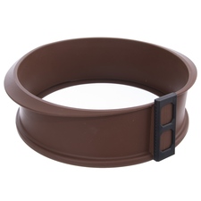 Forma silikon/sklo dort hnědá