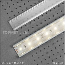 Difuzor WIRELI F KLIP ČIRÝ, 2m (metráž)