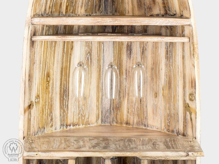 GONDOLA II - vinotéka z teaku